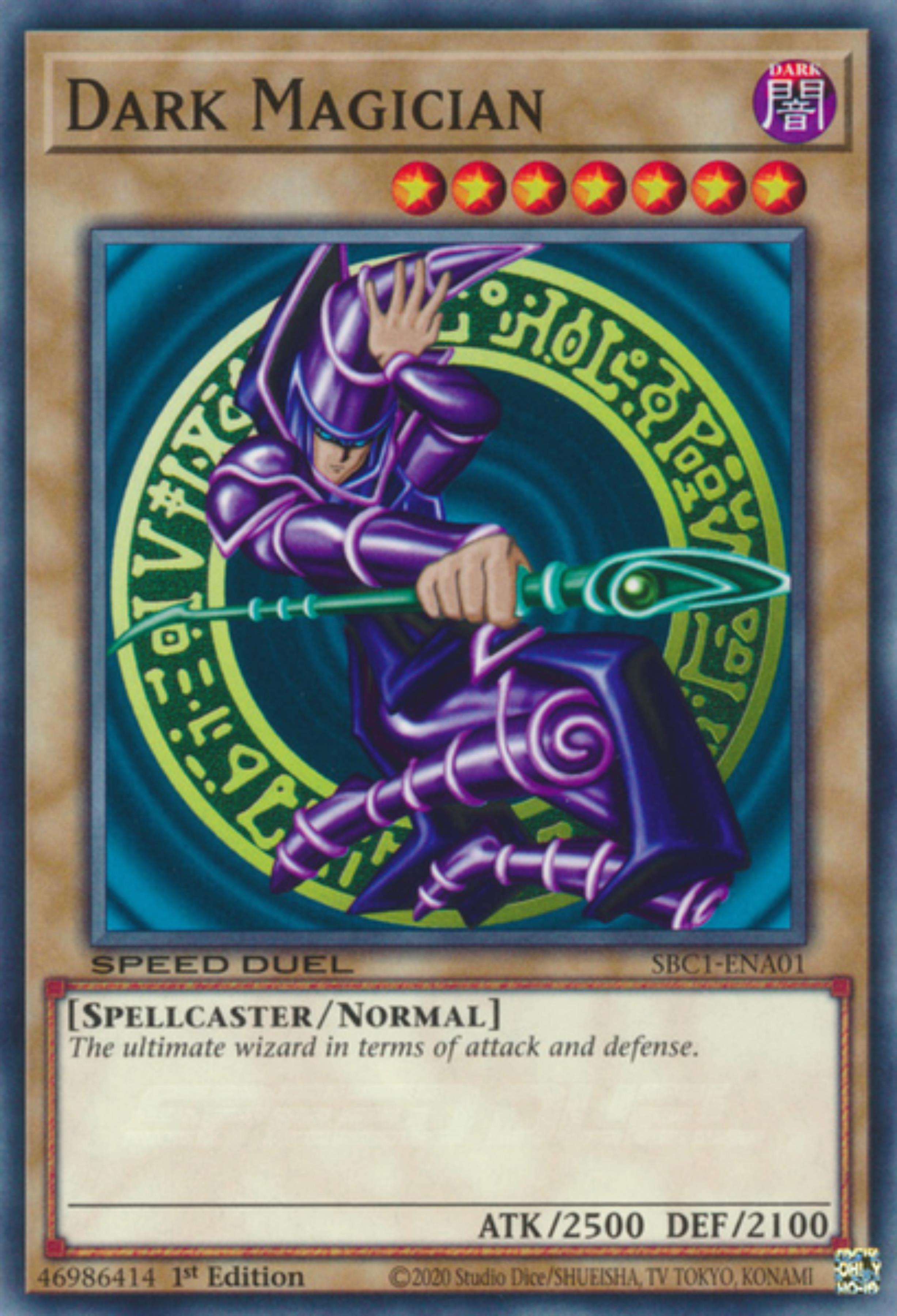 Dark Magician [SBC1-ENA01] Common | Cracking-Singles