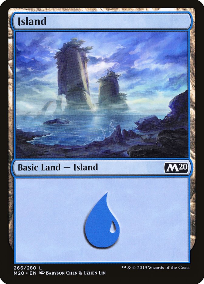 Island (#266) [Core Set 2020] | Cracking-Singles