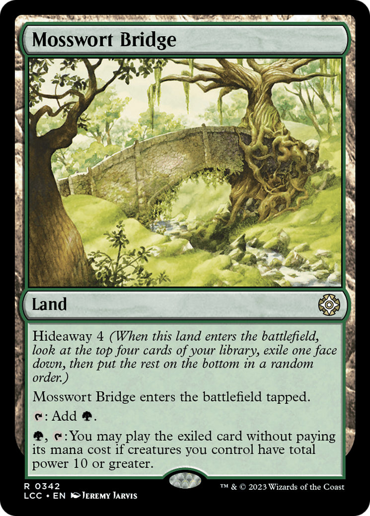 Mosswort Bridge [The Lost Caverns of Ixalan Commander] | Cracking-Singles