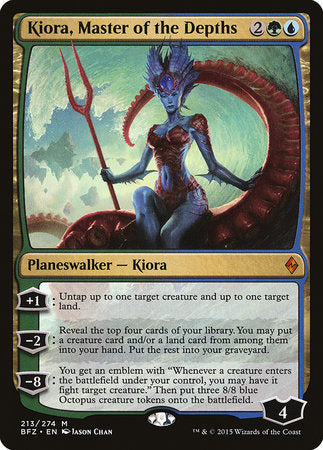 Kiora, Master of the Depths [Battle for Zendikar] | Cracking-Singles