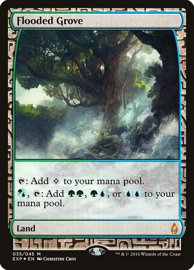 Flooded Grove [Zendikar Expeditions] | Cracking-Singles