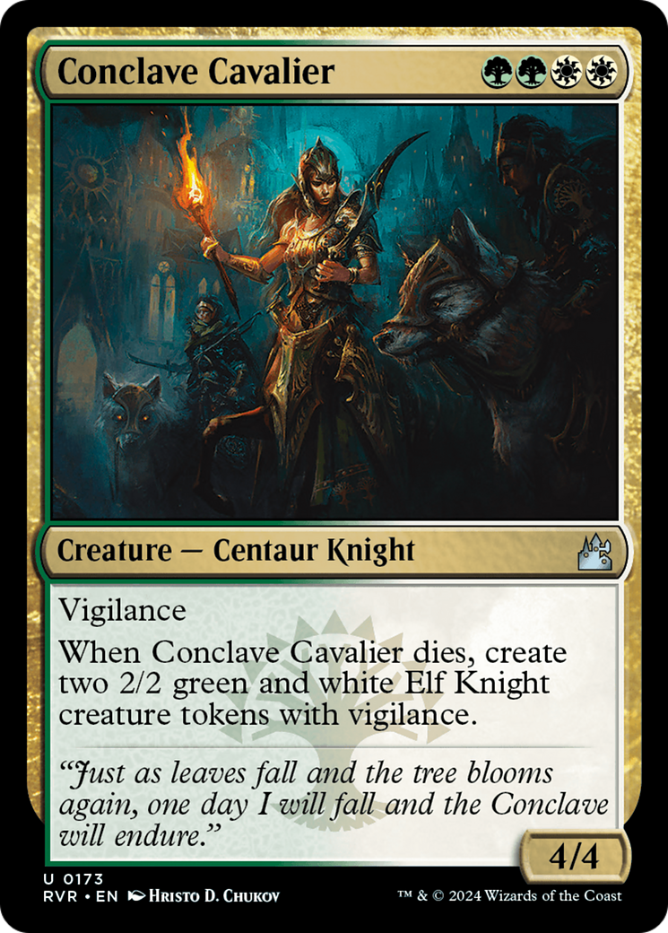 Conclave Cavalier [Ravnica Remastered] | Cracking-Singles