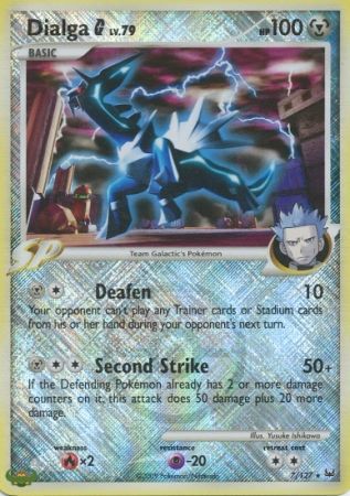 Dialga G (7/127) (League Promo) [Platinum: Base Set] | Cracking-Singles