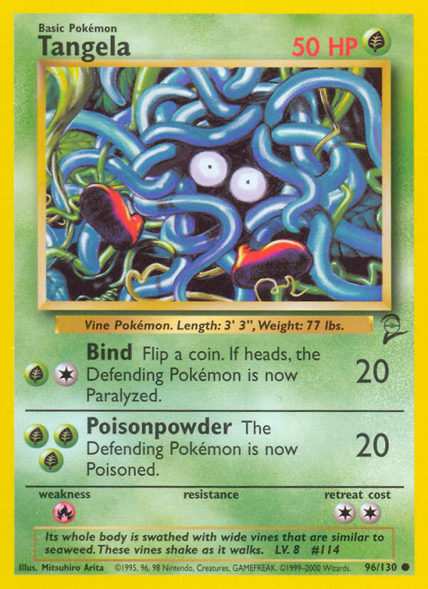 Tangela (96/130) [Base Set 2] | Cracking-Singles