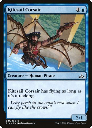 Kitesail Corsair [Rivals of Ixalan] | Cracking-Singles