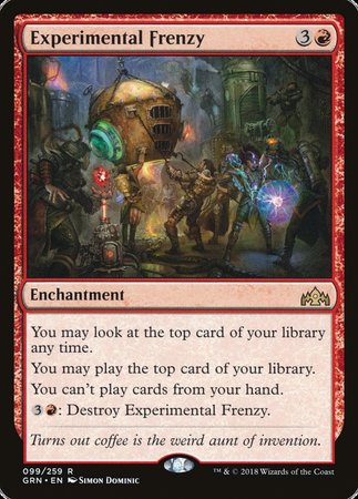 Experimental Frenzy [Guilds of Ravnica] | Cracking-Singles