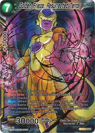 Golden Frieza, Resurrected Terror (SPR) [BT1-086] | Cracking-Singles