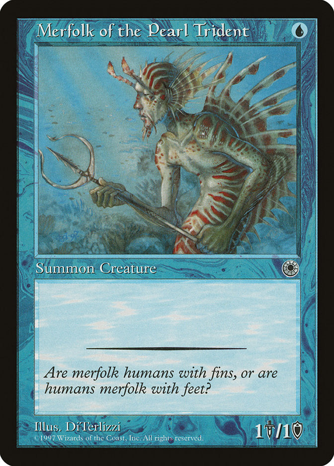 Merfolk of the Pearl Trident [Portal] | Cracking-Singles