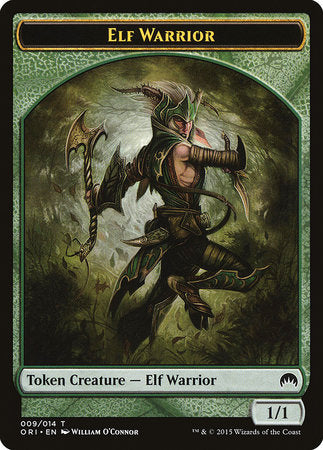 Elf Warrior Token [Magic Origins Tokens] | Cracking-Singles