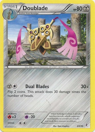 Doublade (23/30) [XY: Trainer Kit 1 - Bisharp] | Cracking-Singles