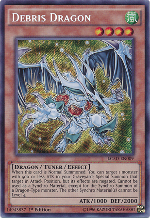 Debris Dragon [LC5D-EN009] Secret Rare | Cracking-Singles