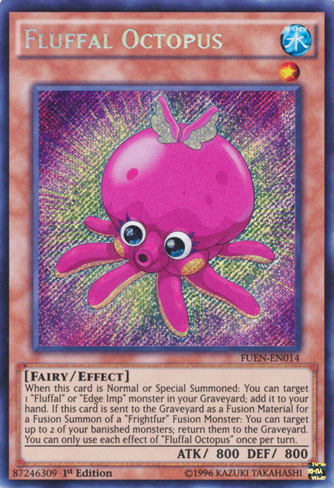 Fluffal Octopus [FUEN-EN014] Secret Rare | Cracking-Singles