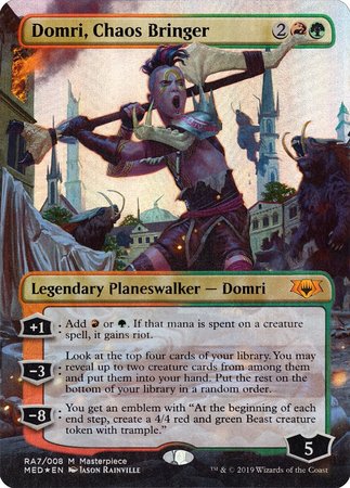 Domri, Chaos Bringer [Mythic Edition] | Cracking-Singles