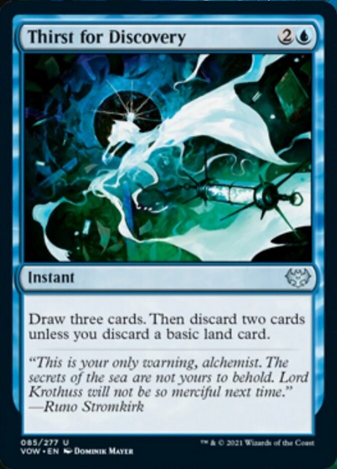 Thirst for Discovery [Innistrad: Crimson Vow] | Cracking-Singles