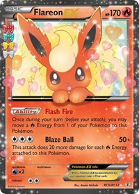 Flareon EX (RC6/RC32) [Generations: Radiant Collection] | Cracking-Singles