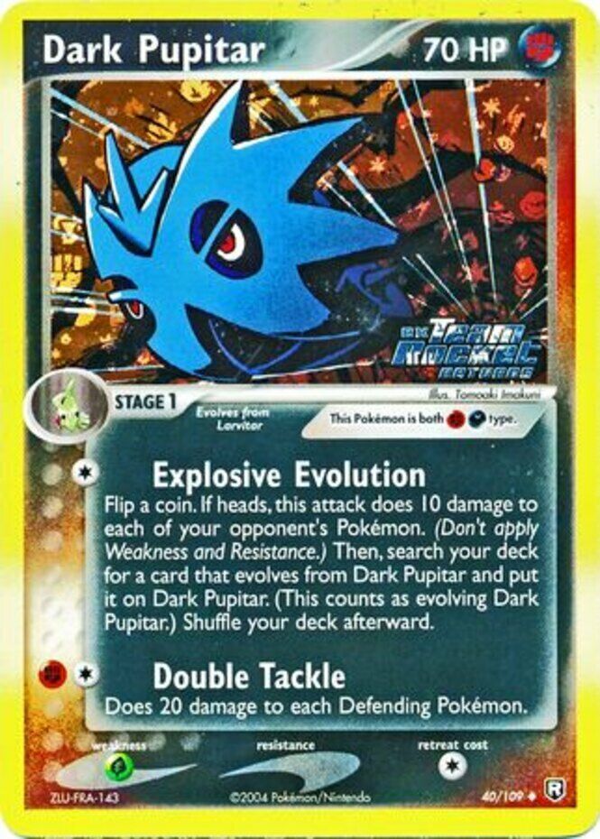 Dark Pupitar (40/109) (Stamped) [EX: Team Rocket Returns] | Cracking-Singles