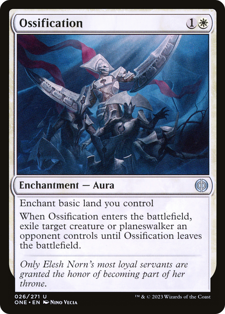 Ossification [Phyrexia: All Will Be One] | Cracking-Singles