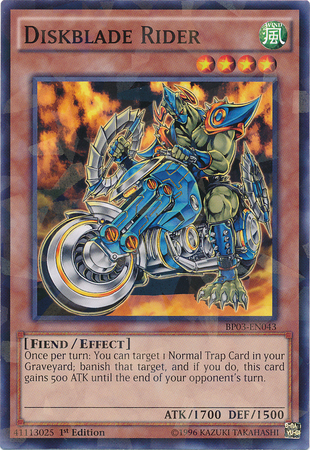 Diskblade Rider [BP03-EN043] Shatterfoil Rare | Cracking-Singles