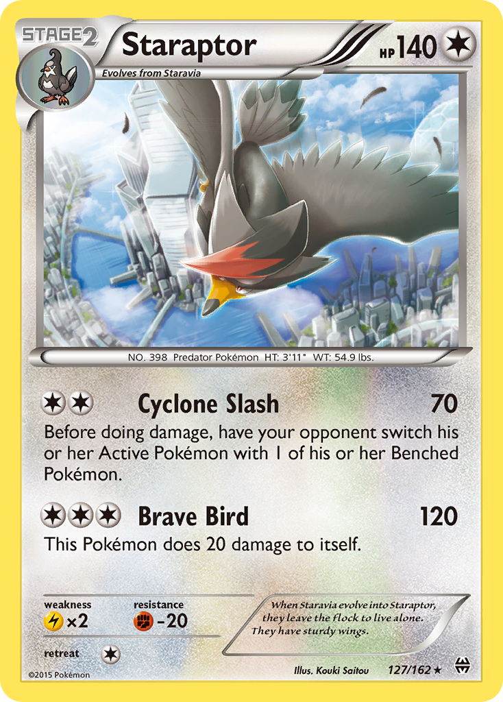 Staraptor (127/162) [XY: BREAKthrough] | Cracking-Singles