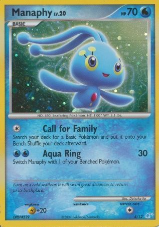 Manaphy (4/12) [Diamond & Pearl: Trainer Kit - Manaphy] | Cracking-Singles