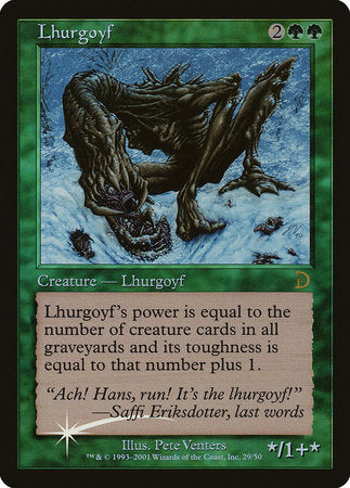 Lhurgoyf [Deckmasters] | Cracking-Singles