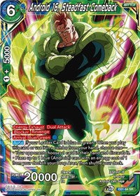 Android 16, Steadfast Comeback (EB1-64) [Battle Evolution Booster] | Cracking-Singles