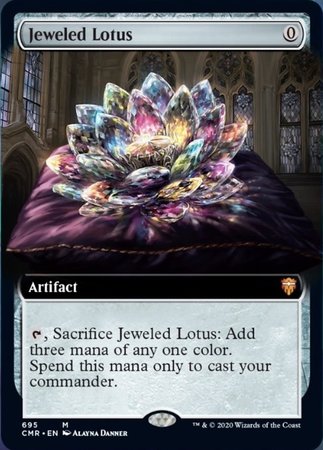 Jeweled Lotus (Extended Art) [Commander Legends] | Cracking-Singles