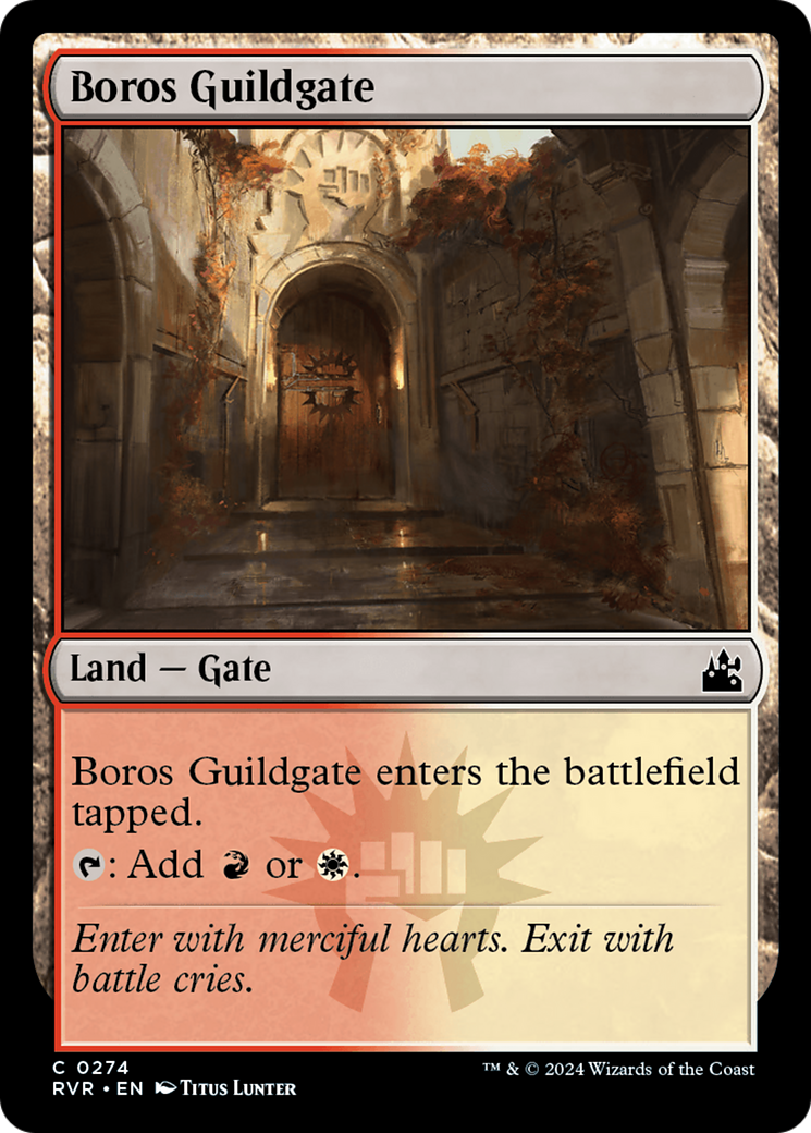 Boros Guildgate [Ravnica Remastered] | Cracking-Singles