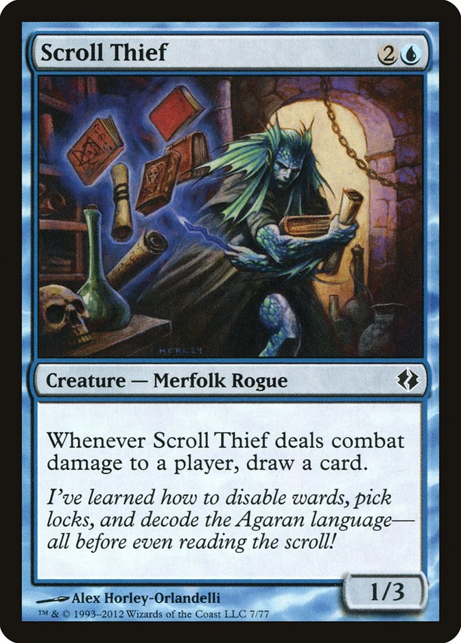 Scroll Thief [Duel Decks: Venser vs. Koth] | Cracking-Singles