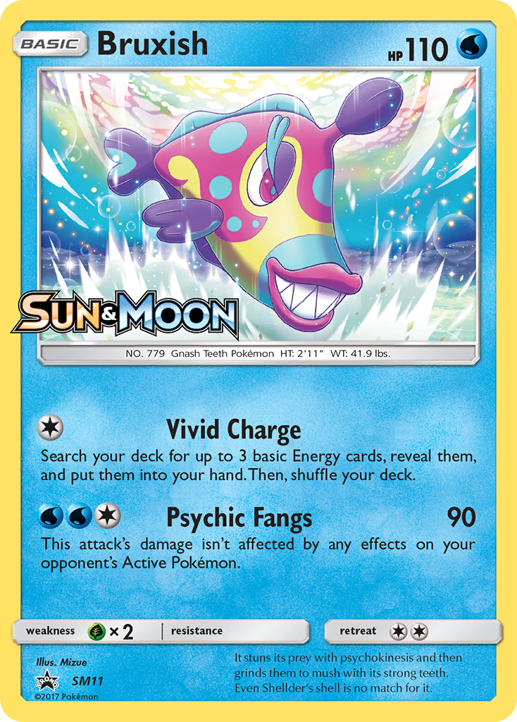 Bruxish (SM11) [Sun & Moon: Black Star Promos] | Cracking-Singles