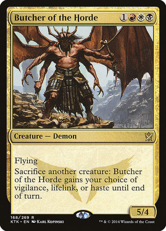 Butcher of the Horde [Khans of Tarkir] | Cracking-Singles