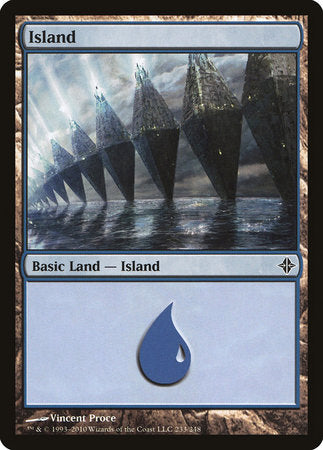 Island (233) [Rise of the Eldrazi] | Cracking-Singles