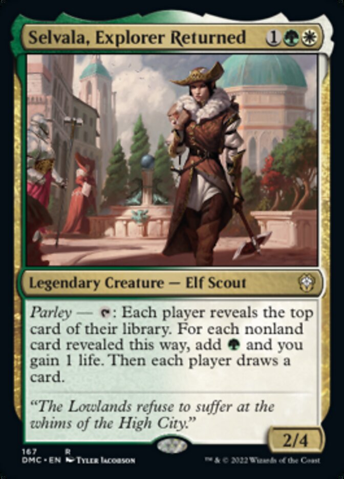 Selvala, Explorer Returned [Dominaria United Commander] | Cracking-Singles