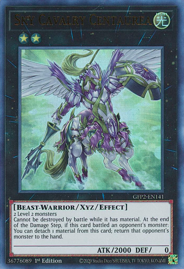 Sky Cavalry Centaurea [GFP2-EN141] Ultra Rare | Cracking-Singles