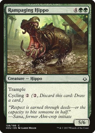 Rampaging Hippo [Hour of Devastation] | Cracking-Singles