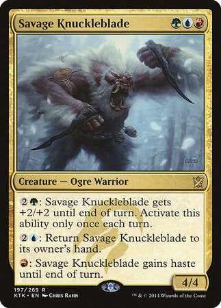 Savage Knuckleblade [Khans of Tarkir] | Cracking-Singles