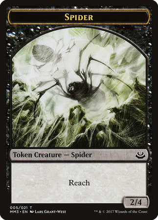 Spider Token [Modern Masters 2017 Tokens] | Cracking-Singles