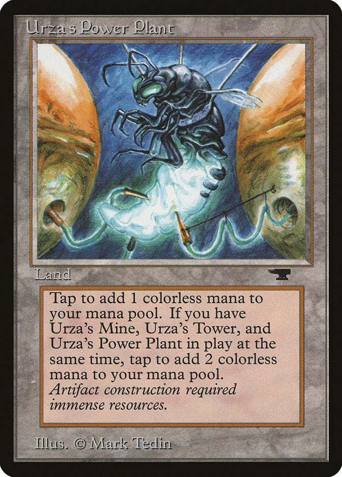 Urza's Power Plant (Insect) [Antiquities] | Cracking-Singles