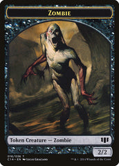 Germ // Zombie (016/036) Double-sided Token [Commander 2014 Tokens] | Cracking-Singles