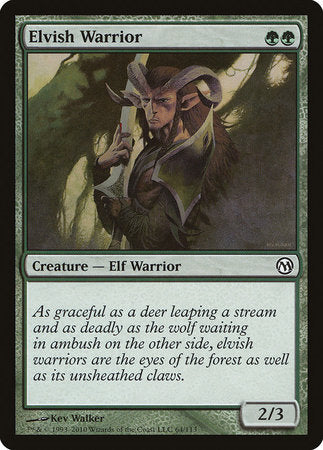 Elvish Warrior [Duels of the Planeswalkers] | Cracking-Singles