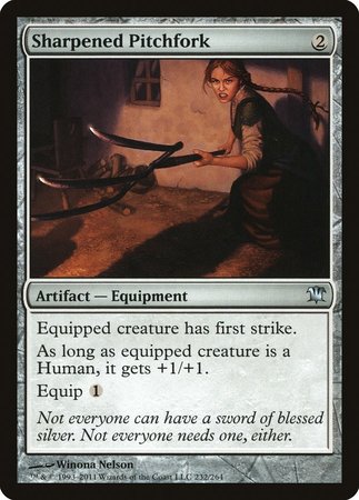 Sharpened Pitchfork [Innistrad] | Cracking-Singles