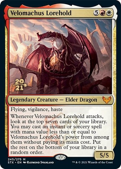 Velomachus Lorehold [Strixhaven: School of Mages Prerelease Promos] | Cracking-Singles