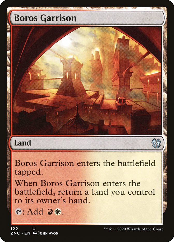 Boros Garrison [Zendikar Rising Commander] | Cracking-Singles