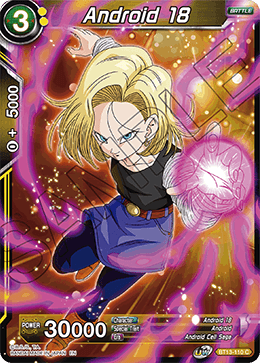 Android 18 (Common) [BT13-110] | Cracking-Singles