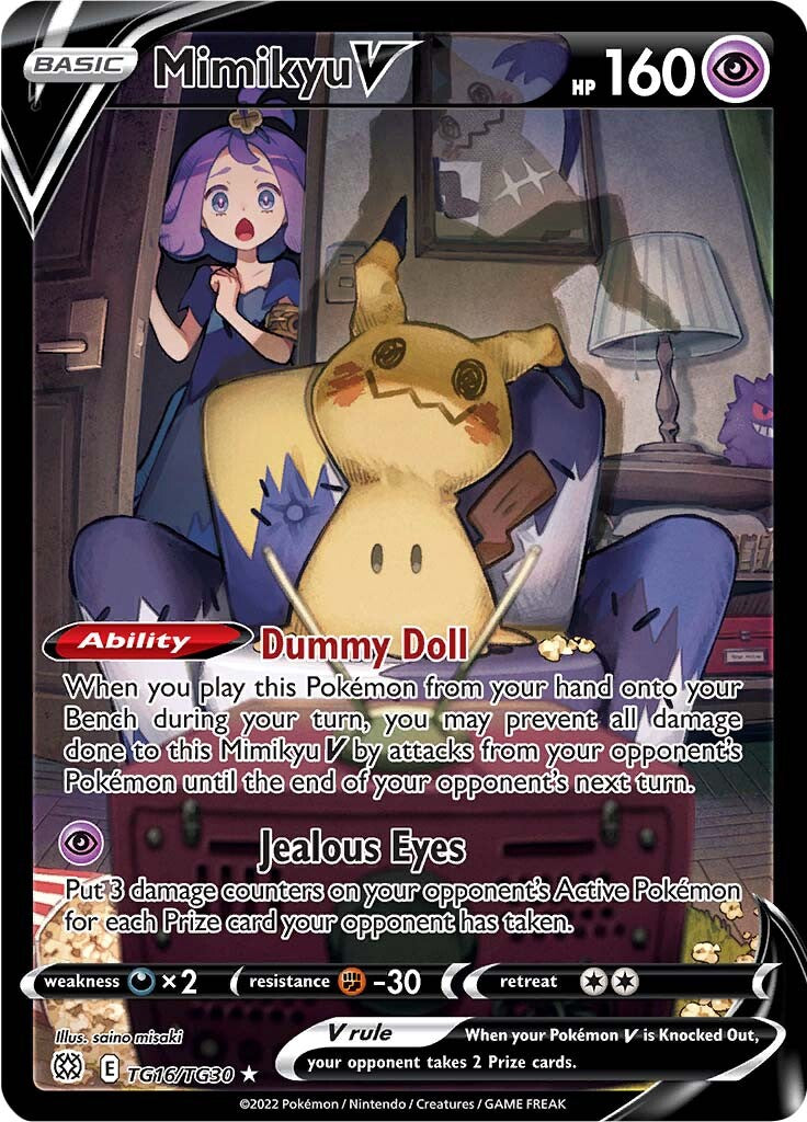 Mimikyu V (TG16/TG30) [Sword & Shield: Brilliant Stars] | Cracking-Singles