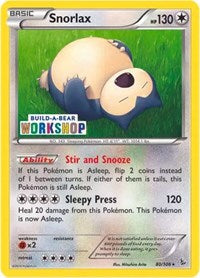 Snorlax (80/106) (Build-a-Bear Workshop Exclusive) [XY: Flashfire] | Cracking-Singles