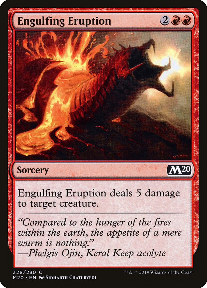 Engulfing Eruption [Core Set 2020] | Cracking-Singles