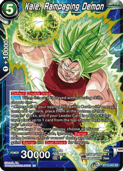 Kale, Rampaging Demon [BT15-042] | Cracking-Singles