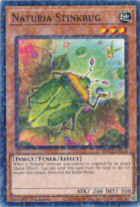 Naturia Stinkbug (Duel Terminal) [HAC1-EN112] Common | Cracking-Singles