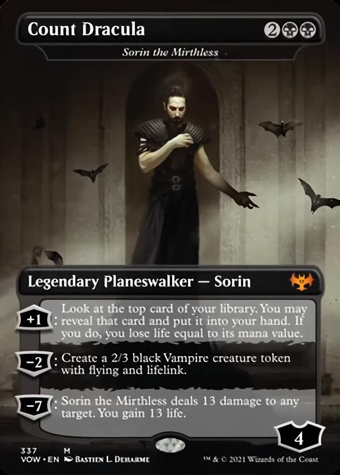 Sorin the Mirthless - Count Dracula [Innistrad: Crimson Vow] | Cracking-Singles